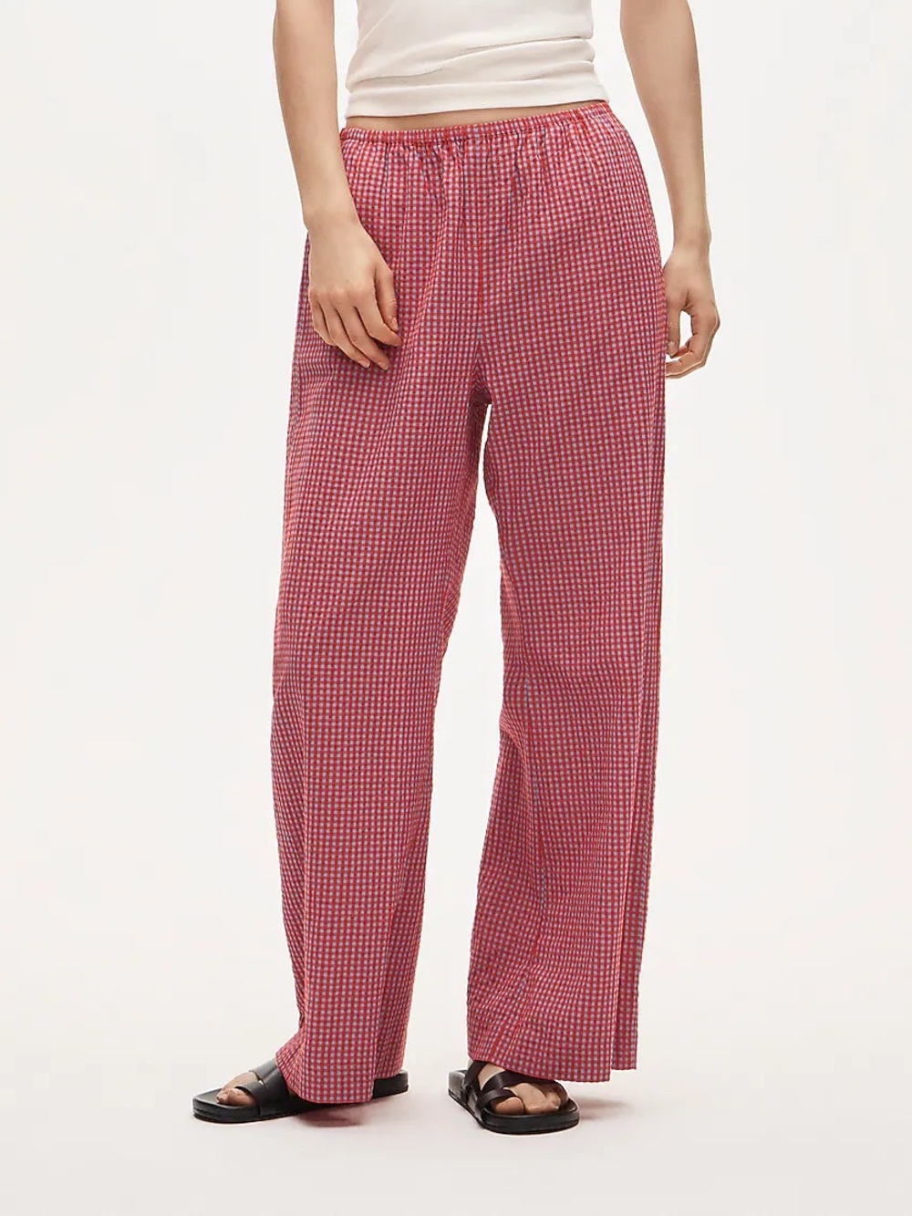 J Crew Gingham pants